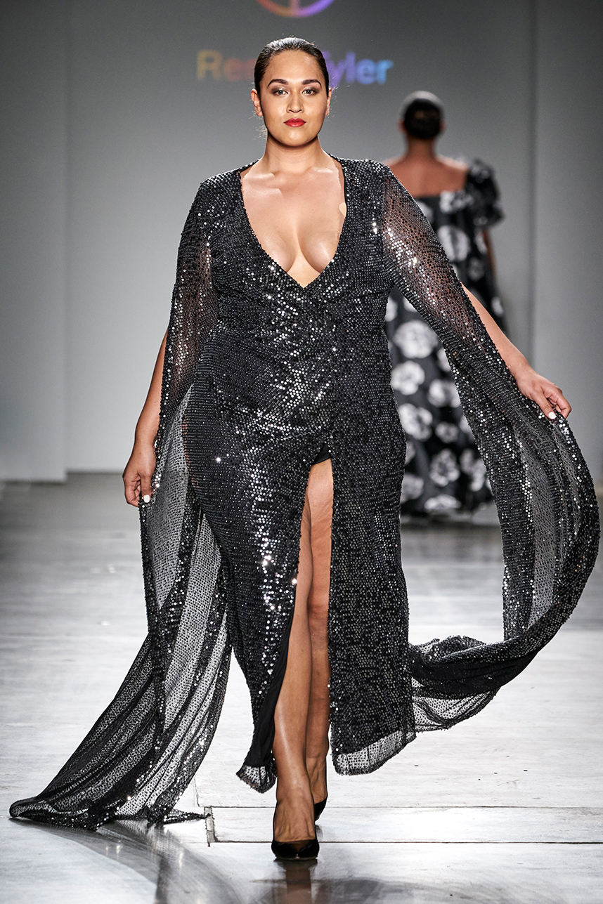 Plus Size Designer Rene Tyler Stole The Show At New York Fashion Week