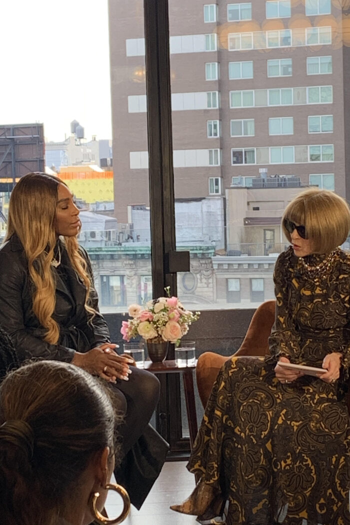 Serena Williams & Anna Wintour Discuss S By Serena’s Size Inclusive Clothing Line During New York Fashion Week