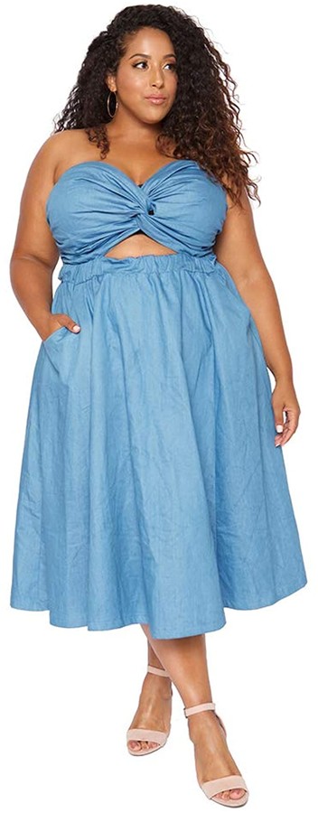 These  Summer Plus Size Dresses Are Perfect For A Staycation