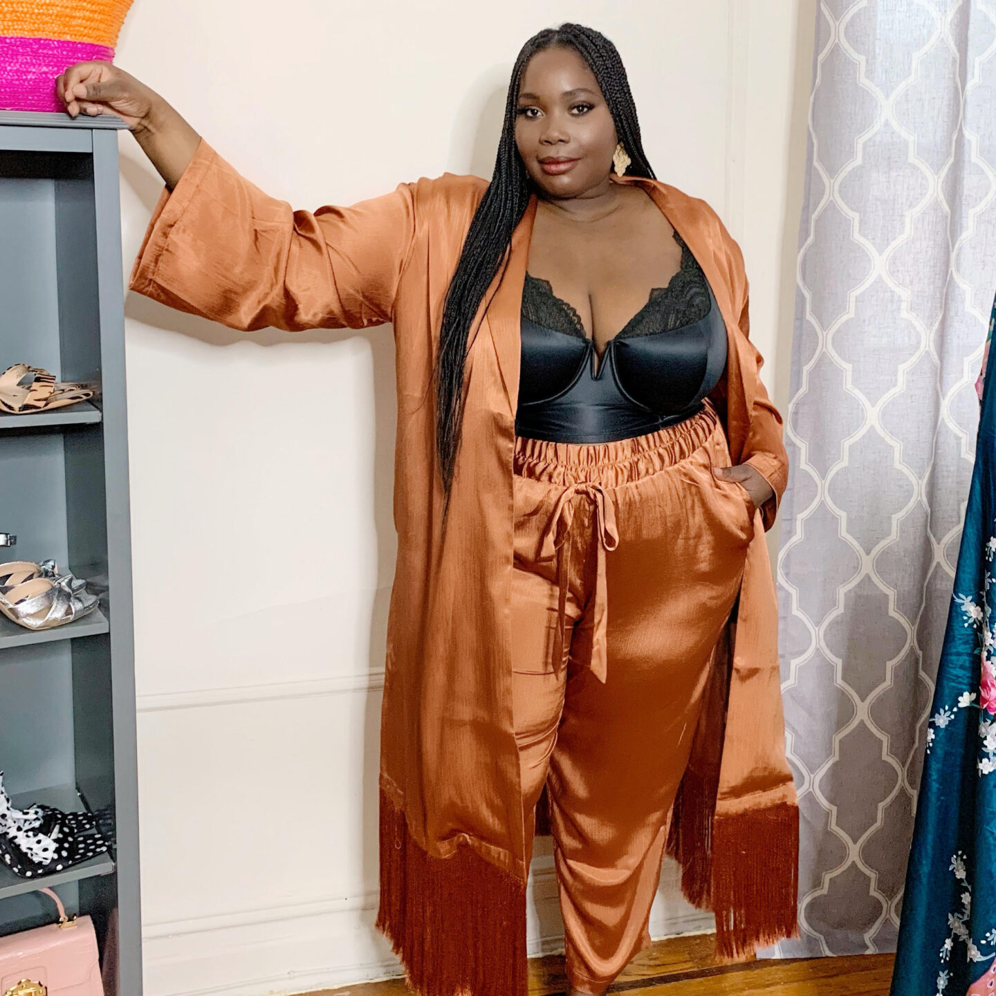 Plus-Size Loungewear Outfit for At Home Style