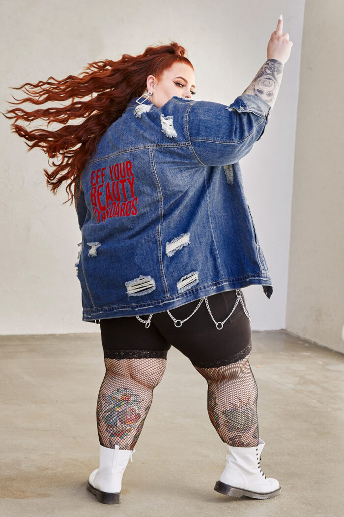Fashion To Figure Teams Up With Tess Holiday For Eff Your Beauty Standards Merch