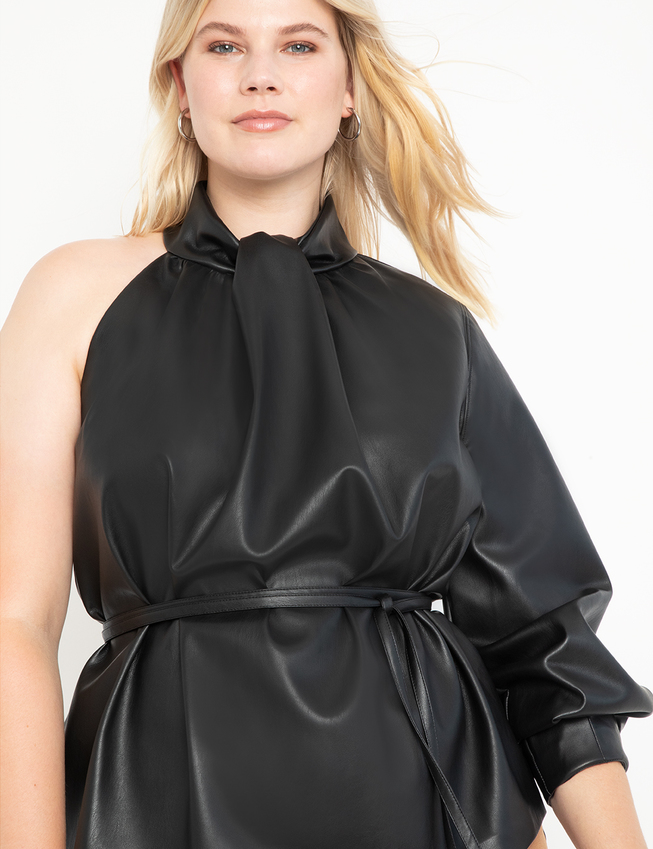 Plus Size Faux Leather Pieces To Buy Now