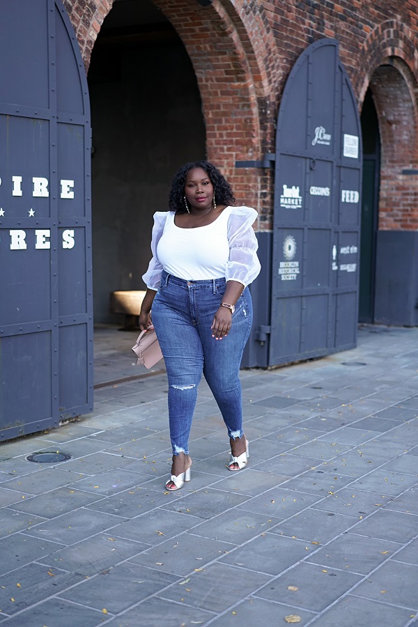 Plus size good american hot sale jeans