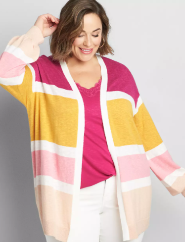 cute plus size spring tops from Lane Bryant