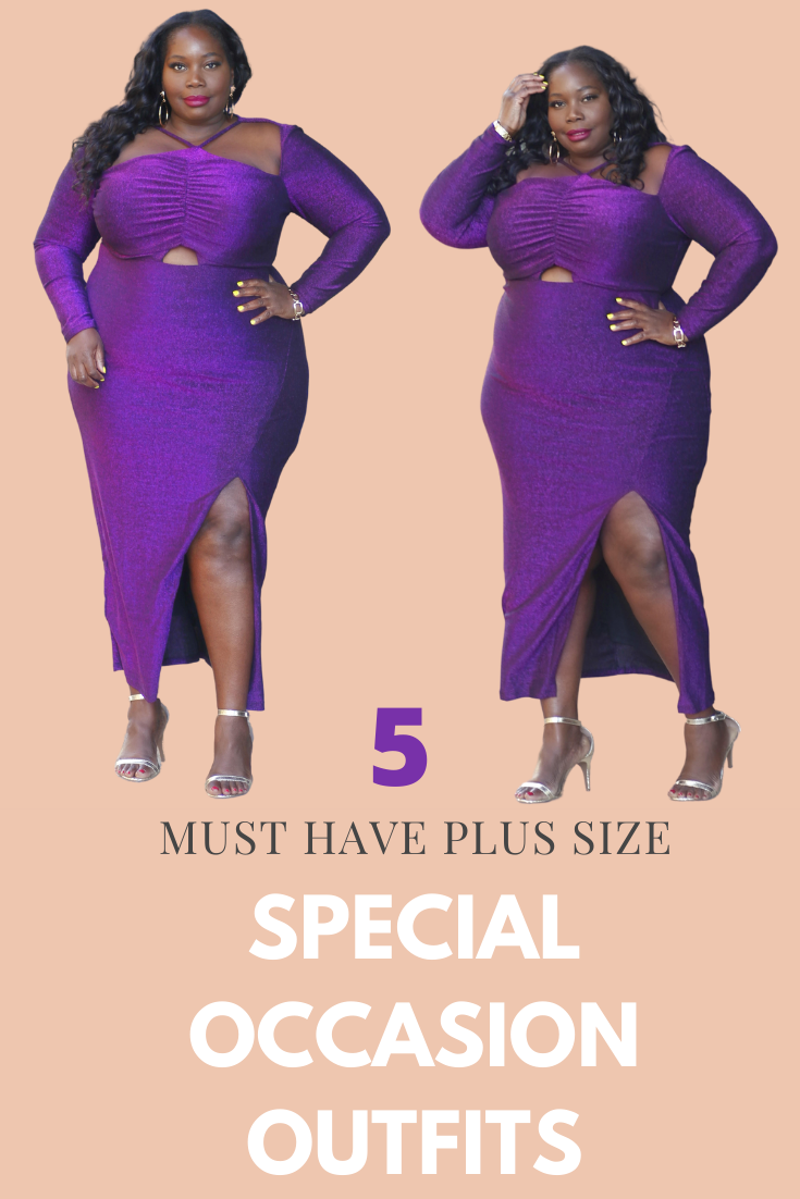 Women's plus size clearance special occasion outfits