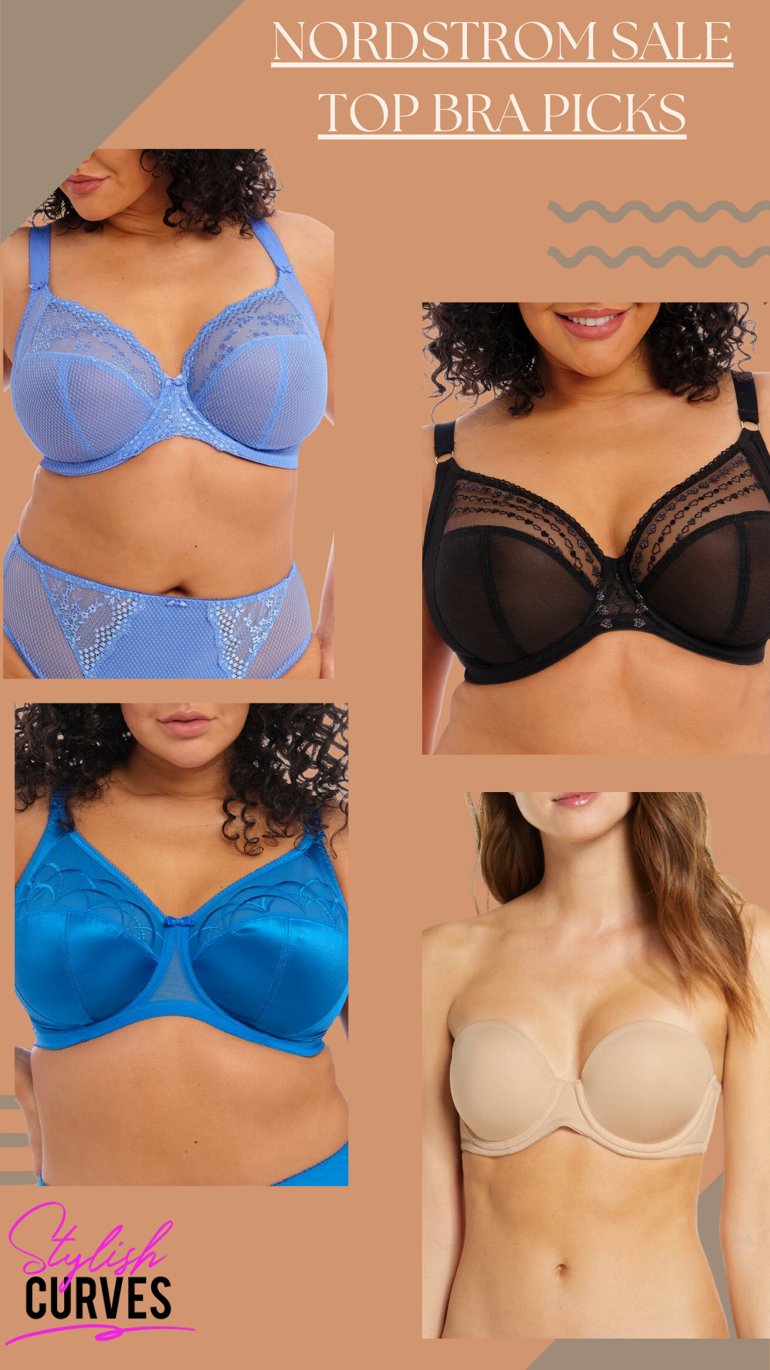 Nordstrom plus size clothing picks from anniversary sale. plus size bras