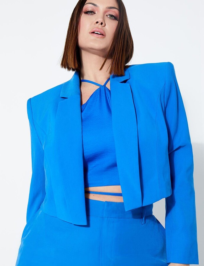 Plus size blazer on sale suit