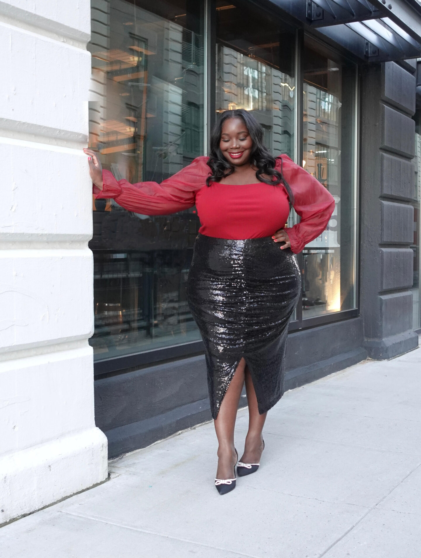 Plus size hot sale holiday wear