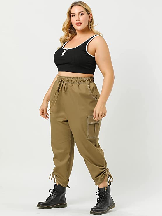 How to Style Cargo Pants: Plus Size OOTD