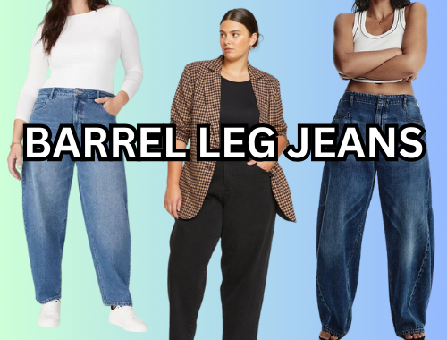 Yes, You Can Wear Barrel Leg Jeans If You’re Plus Size
