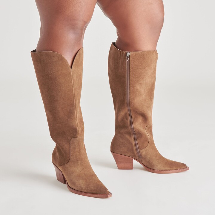 plus size wide calf boots