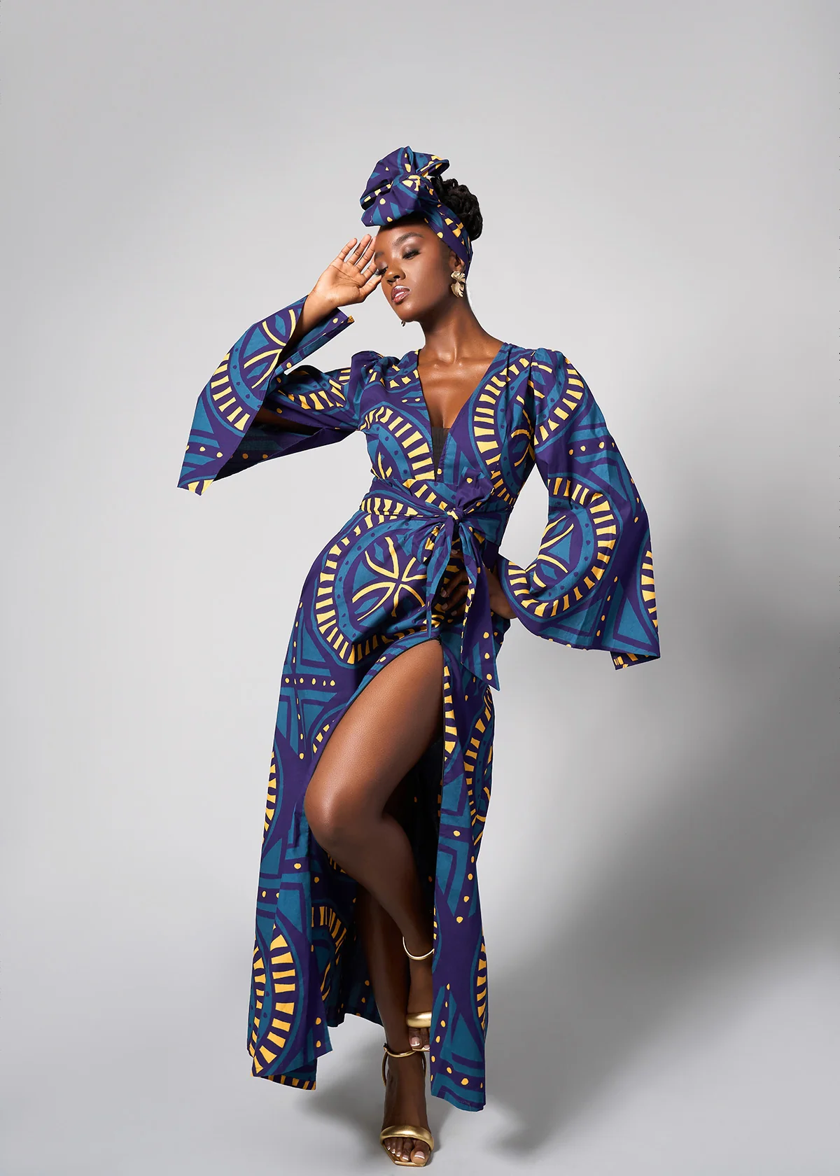 Plus size clothing brand spotlight on D'IYANU african inspired clothing brand