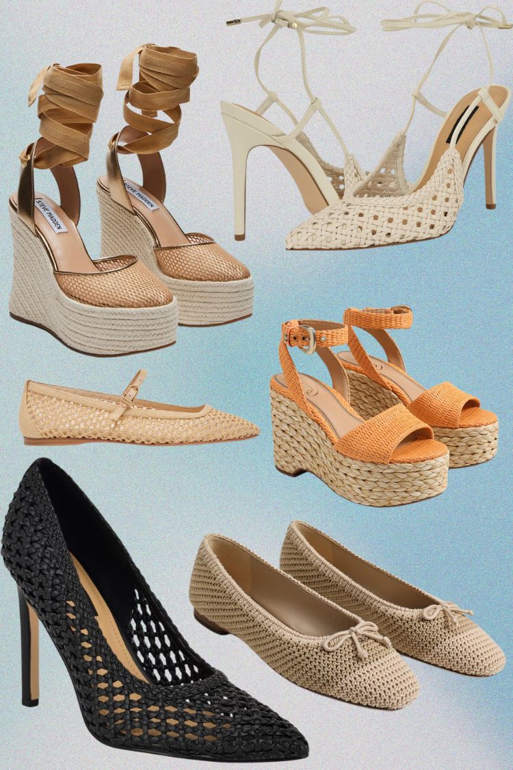 woven shoes 2025 Spring Fashion Trend